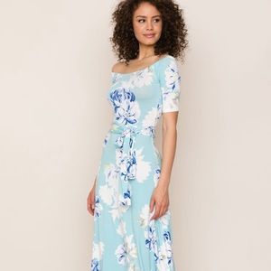 Yumi Kim Floral A-line Midi Dress